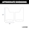 Luverne Truck Equipment 04-09 F150 23" RUBBER MUD GUARD 250423 - alternate 2